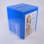 A4 Suggestion Collection Ballot Comments Box Light Blue
