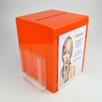 A4 Suggestion Collection Ballot Comments Box Orange