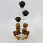 7 Tier Round Cup Cake Muffin Afternoon Tea Cake Stand Clear Acrylic