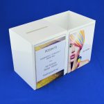 Collection / Suggestion Box with Product Holder White