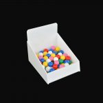 Counter Retail Storage Basket White