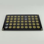 Coin Display Tray Case Holder - old round £1 coin