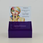 Collection / Suggestion Box with A5 Poster Purple