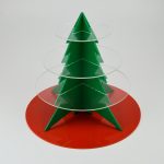 Christmas Tree Cake Pop / Lollipop Stand Red & Green