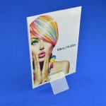 Tent Menu Holder Clear Acrylic