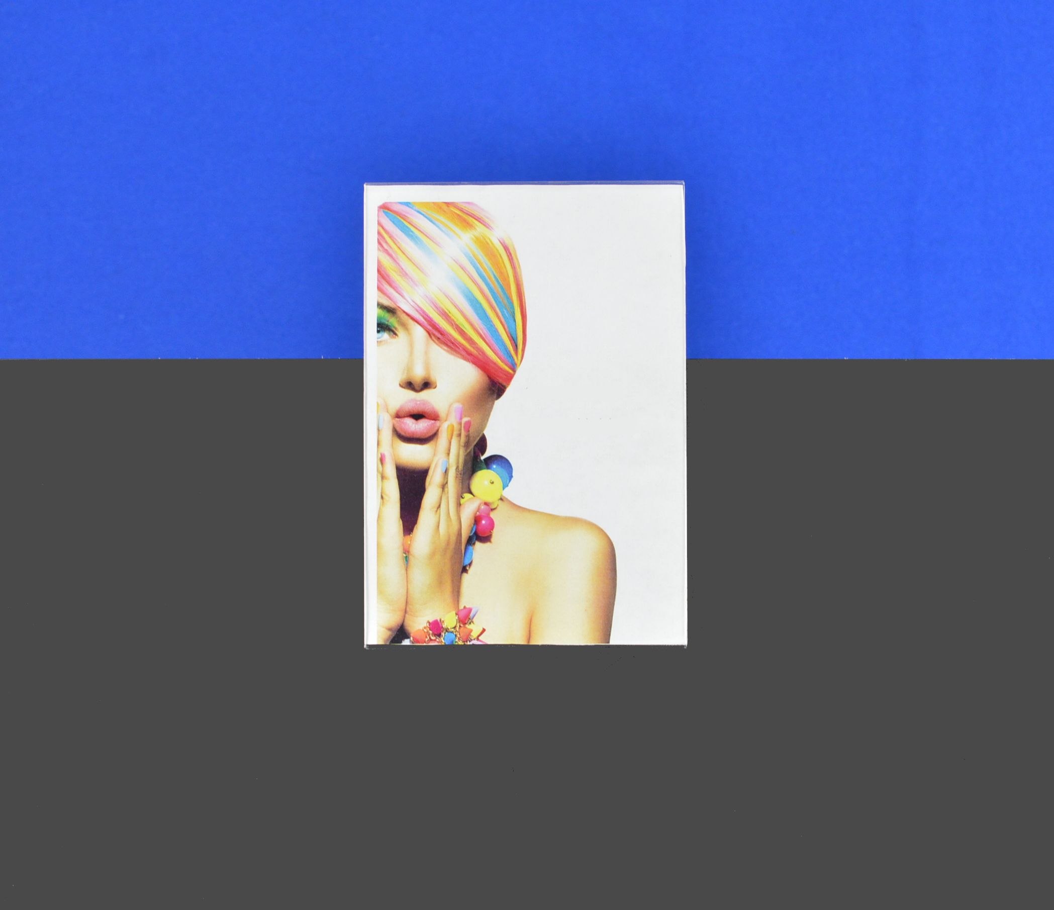 A6 hookover sign holder front A6 Hookover Hanging Display / Caption / Price Holder