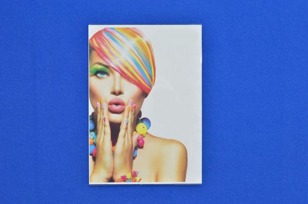 portrait acrylic 'u' shape menu holder Portrait Clear Plastic 'U' Shape Wall Mountable Menu