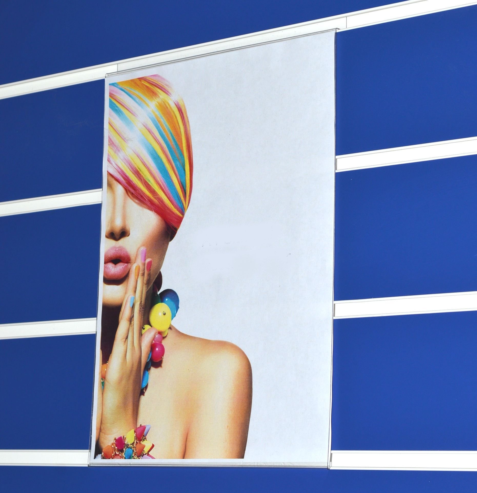 portrait pvc slatwall holder Portrait Clear PVC Slatwall Menu / Poster Holder / Display