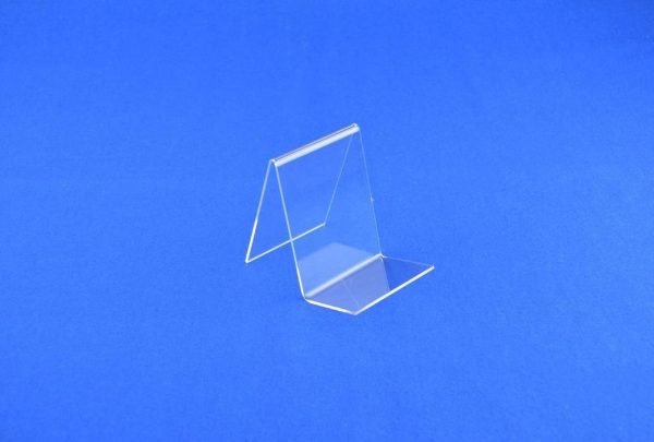acrylic book stand small - without lip Book Stand / Tablet Holder without Lip Clear Acrylic