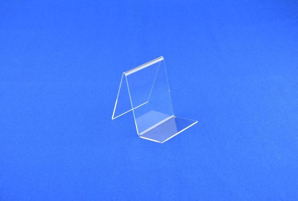 acrylic book stand small - without lip Book Stand / Tablet Holder without Lip Clear Acrylic