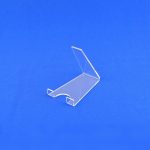Plate / Book Stand / Holder with Lip Clear Acrylic
