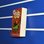Slatwall Book / CD / DVD / Product Holder Clear Acrylic
