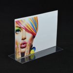 Landscape Clear PVC Double sided Poster / Price List / Menu Holder
