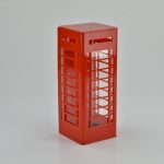 Red Telephone Box Card Collector Suggestion Box