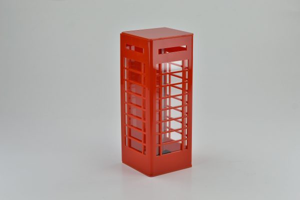 Red Telephone Box Card Collector Suggestion Box