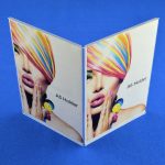 4 Sided A5 Portrait Price List / Menu Holder Clear Acrylic