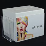 Large Ballot Comments Collection Suggestion Box with Leaflet Holder White