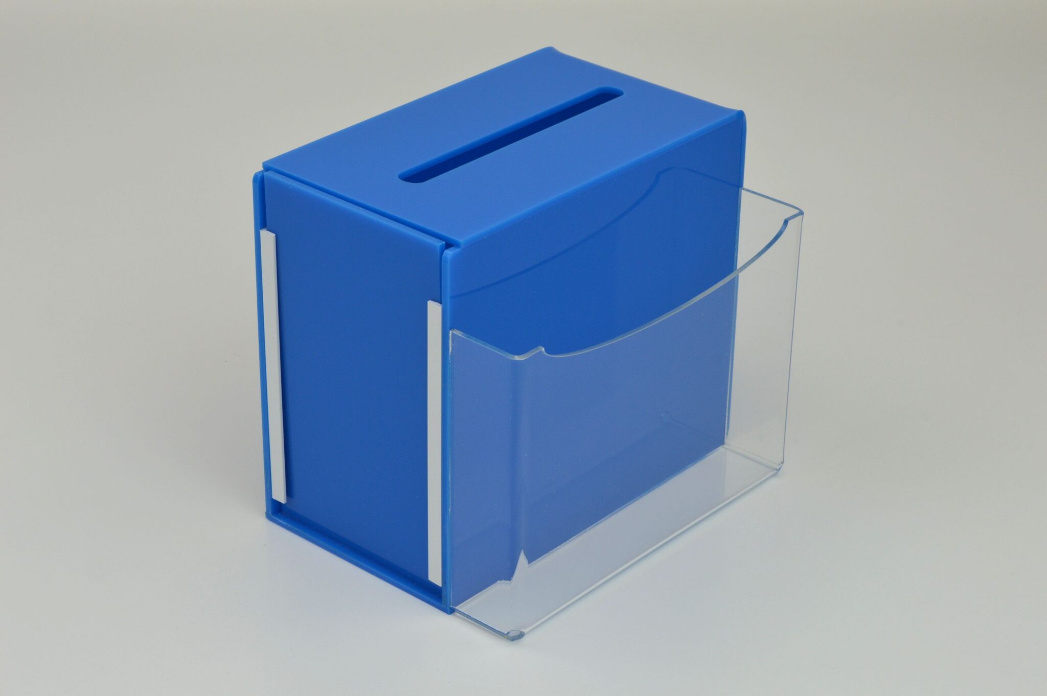 Small Reference Box Small Acrylic Feedback / Collection / Suggestion Box many colours