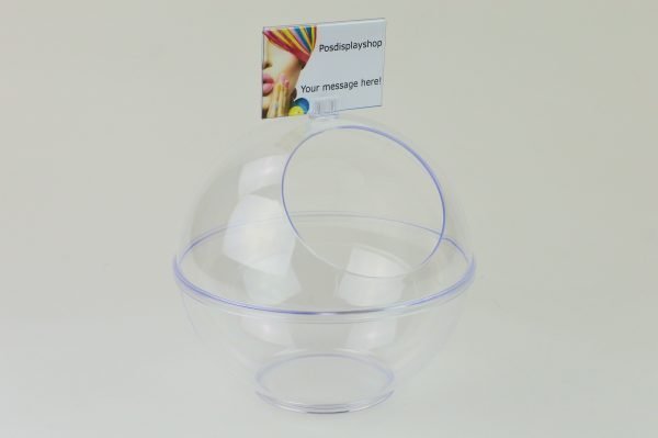 LDSSPHERE empty Round Business Card Collector/ Suggestion Box